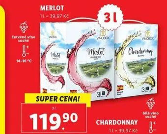 Lidl Merlot nabídka