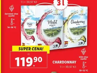 Lidl Chardonnay nabídka