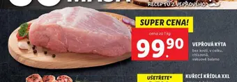 Lidl Vepřová kýta bez kosti nabídka
