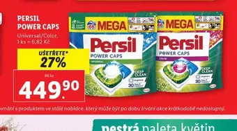 Lidl Persil power caps nabídka