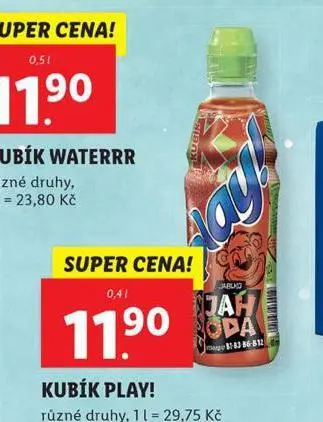Lidl Kubík play! nabídka