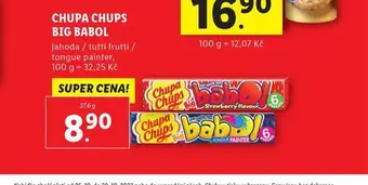 Lidl Chupa chups big babol nabídka
