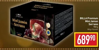 Billa BILLA Premium Mini Jamon Serrano 900 g nabídka