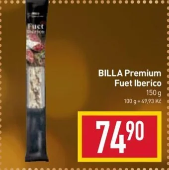 Billa BILLA Premium Fuet Iberico 150 g nabídka
