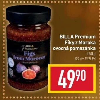 Billa BILLA Premium Fíky z Maroka ovocná pomazánka 250 g nabídka