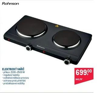 Makro ELEKTRICKÝ VAŘIČ nabídka
