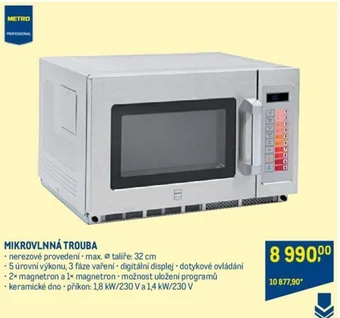 Makro MIKROVLNNÁ TROUBA nabídka