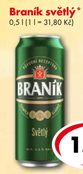CBA Braník světlý nabídka