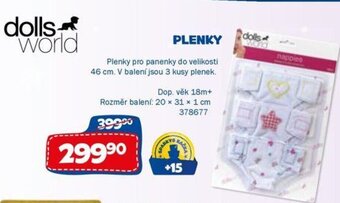 Sparkys PLENKY nabídka