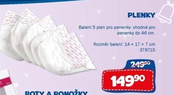 Sparkys PLENKY nabídka