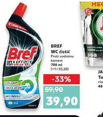 Kaufland Bref wc čistič nabídka