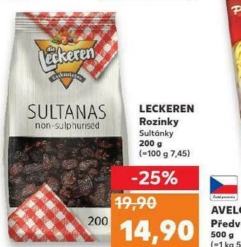 Kaufland Rozinky nabídka
