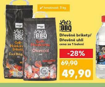 Kaufland Dřevěné uhlí nabídka