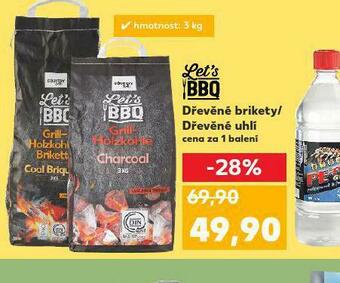 Kaufland Dřevěné brikety nabídka