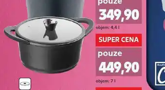 Kaufland Hrnec se skleněnou poklicí 4,4l nabídka