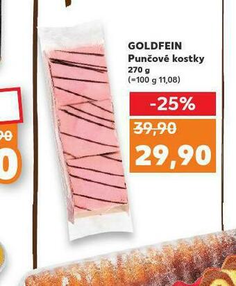 Kaufland Goldfein punčové kostky nabídka