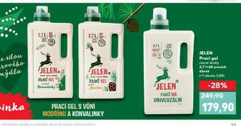 Kaufland Jelen prací gel nabídka