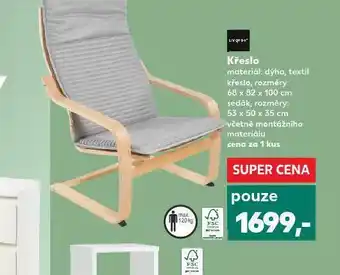 Kaufland Křeslo nabídka