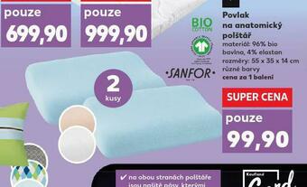 Kaufland Povlak na anatomický polštář nabídka
