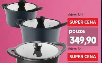 Kaufland Hrnec se skleněnou poklicí 2,4l nabídka