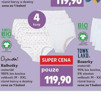 Kaufland Kalhotky nabídka