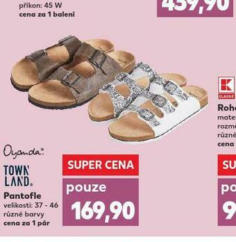 Kaufland Pantofle nabídka