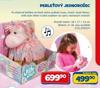Sparkys PERLEŤOVÝ JEDNOROŽEC nabídka