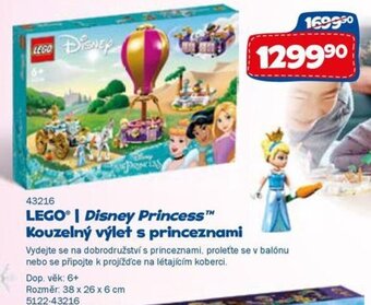 Sparkys LEGO® | Disney Princess™ Kouzelný výlet s princeznami nabídka