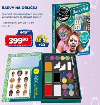 Sparkys BARVY NA OBLIČEJ nabídka