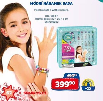 Sparkys MÓDNÍ NÁRAMEK SADA nabídka