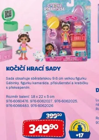 Sparkys KOČIČÍ HRACÍ SADY nabídka