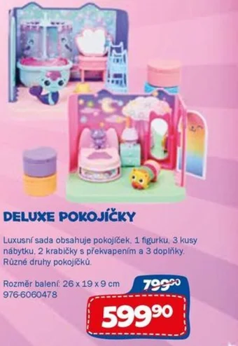 Sparkys DELUXE POKOJÍČKY nabídka