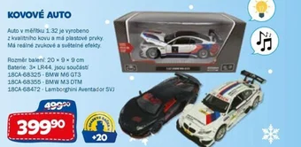 Sparkys KOVOVÉ AUTO nabídka