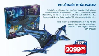 Sparkys RC LÉTAJÍCÍ PTÁK AVATAR nabídka