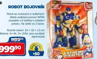 ROBOT BOJOVNÍK