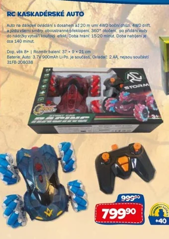 Sparkys RC KASKADÉRSKÉ AUTO nabídka