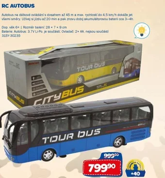 Sparkys RC AUTOBUS nabídka