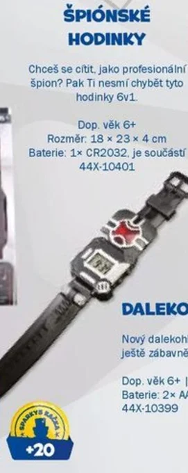 ŠPIÓNSKÉ HODINKY