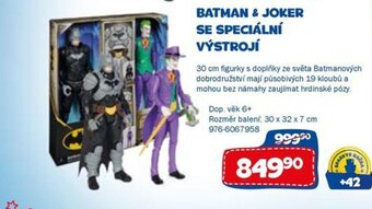 Sparkys BATMAN & JOKER SE SPECIÁLNÍ VÝSTROJÍ nabídka