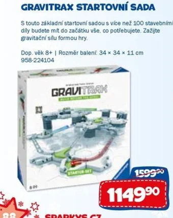 Sparkys GRAVITRAX STARTOVNÍ SADA nabídka