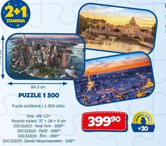 Sparkys PUZZLE 1 500 nabídka