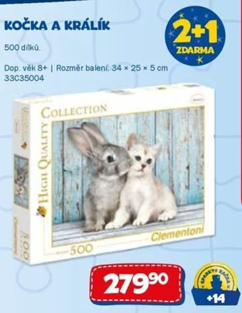 Sparkys KOČKA A KRÁLÍK nabídka