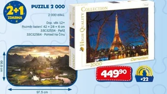 Sparkys PUZZLE 2 000 nabídka