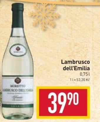 Billa Lambrusco dell'Emilia nabídka