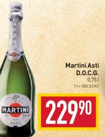 Billa Martini Asti D.O.C.G nabídka