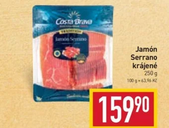 Billa Jamón Serrano krájené nabídka