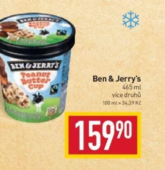 Billa Ben & Jerry's nabídka