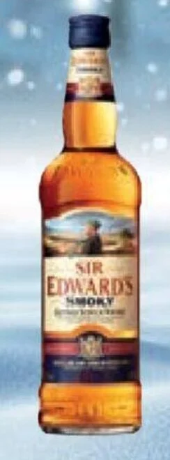 Billa Sir Edward's Smoky Blended Scotch Whisky nabídka