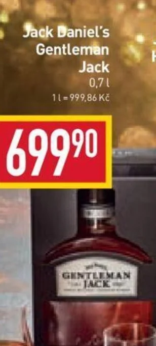 Billa Jack Daniel's Gentleman Jack nabídka