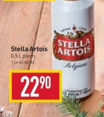 Billa Stella Artois nabídka